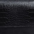 Fastrack Structured Shoulder Bag for Women | Trendy Shoulder Bag for Girls, Ladies, Women | Chic Textured Bag Made of High Quality Faux Leather (Black) - image number 8