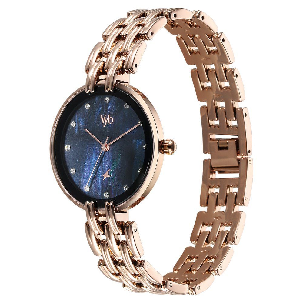 Buy Online Vyb Eclipse By Fastrack Quartz Analog Mother Of Pearl