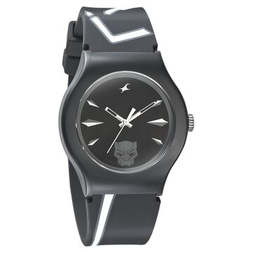 Fastrack Avengers End Game Quartz Analog Black Dial Silicone Strap Unisex Watch