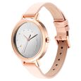 Fastrack Style Up Silver Dial Leather Strap Watch for Girls - image number 3