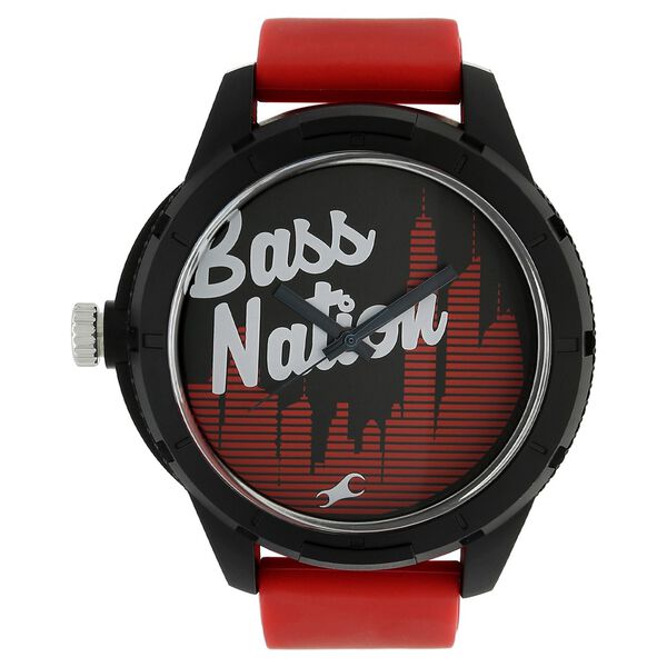 Fastrack Quartz Analog Black Dial Plastic Strap Watch for Unisex - image number 0