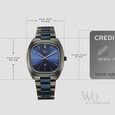Fastrack Vyb Aviator Quartz Analog Blue Dial Metal Strap Watch For Guys - image number 3
