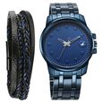 Fastrack Pulse Quartz Analog Blue Round Dial Blue Stainless Steel Strap Watch For Guys - image number 0