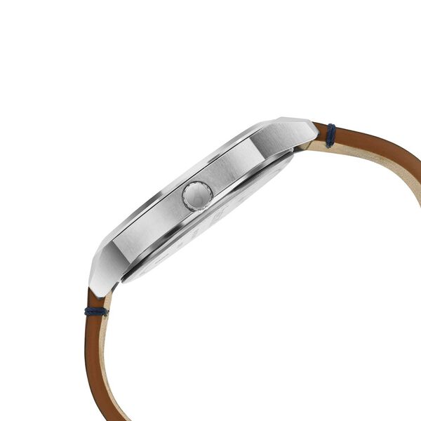 Fastrack Stunners Quartz Analog Blue dial Leather Strap Watch for Guys - image number 3