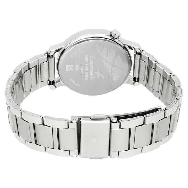 Fastrack Road Trip Quartz Analog Grey Dial Stainless Steel Strap Watch for Girls - image number 4