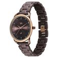 Vyb Charmer By Fastrack Quartz Analog Brown Dial Metal Strap Watch For Girls - image number 3