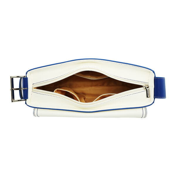 Fastrack Structured Shoulder Bag with Pockets in White - image number 5