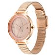 Fastrack Younique Quartz Analog Rose Gold Dial Stainless Steel Strap Watch for Girls - image number 3