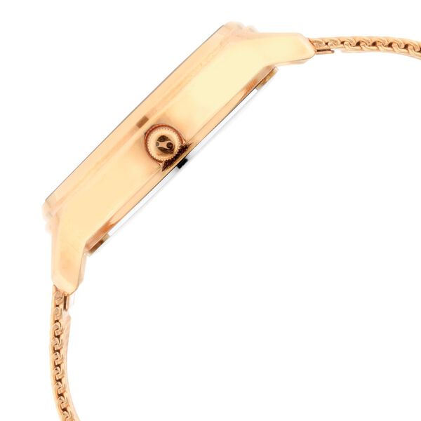 Fastrack Ruffles Quartz Analog with Day and Date Black Dial Stainless Steel Strap Watch for Girls - image number 4