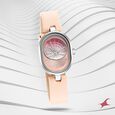 Fastrack Uptown Retreat Quartz Analog Pink Dial Leather Strap Watch for Girls - image number 0