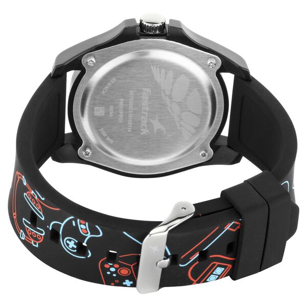 Fastrack Arcade Quartz Analog White Dial Silicone Strap Unisex Watch - image number 4