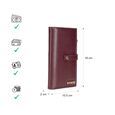 Cherry snapfold wallet - image number 2