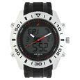 Fastrack Quartz Analog Digital Grey Dial Silicone Strap Watch for Guys - image number 0