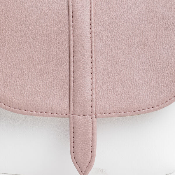 Fastrack Classic Sling Bag for Women | Stylish Crossbody Bag for Girls, Ladies, Women | Spacious, Two-Toned Bag Made of High Quality Faux Leather (Powder Pink) - image number 8