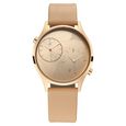 Fastrack Tripster Quartz Analog Rose Gold Dial Leather Strap Watch for Girls - image number 1