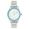 Fastrack Quartz Analog Blue Dial Plastic Strap Watch for Girls