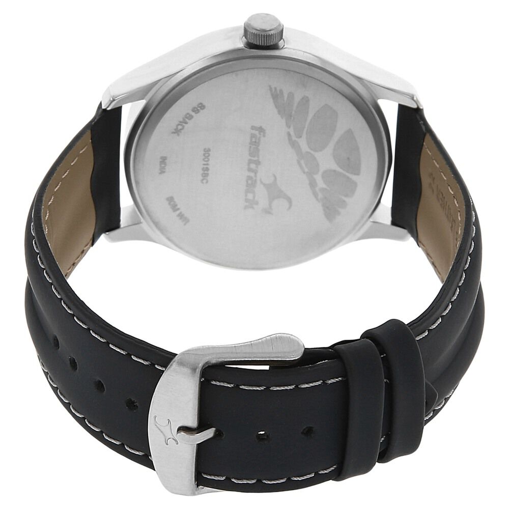Fastrack watch ss shop back 50m wr price