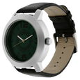 Fastrack Quartz Analog Green Dial Leather Strap Watch for Guys - image number 1
