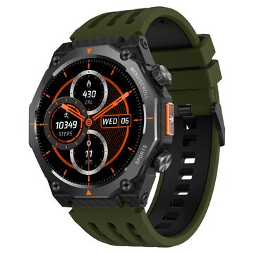 Fastrack Xtreme Adventure Smartwatch with 1.43" AMOLED Display, Dual Push Button, Dual Tone Strap, Multiple Menu Styles
