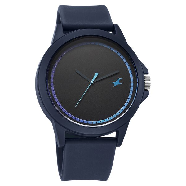 Fastrack Tees Urbanique Quartz Analog Multicoloured Dial Silicone Strap watch For Guys - image number 1