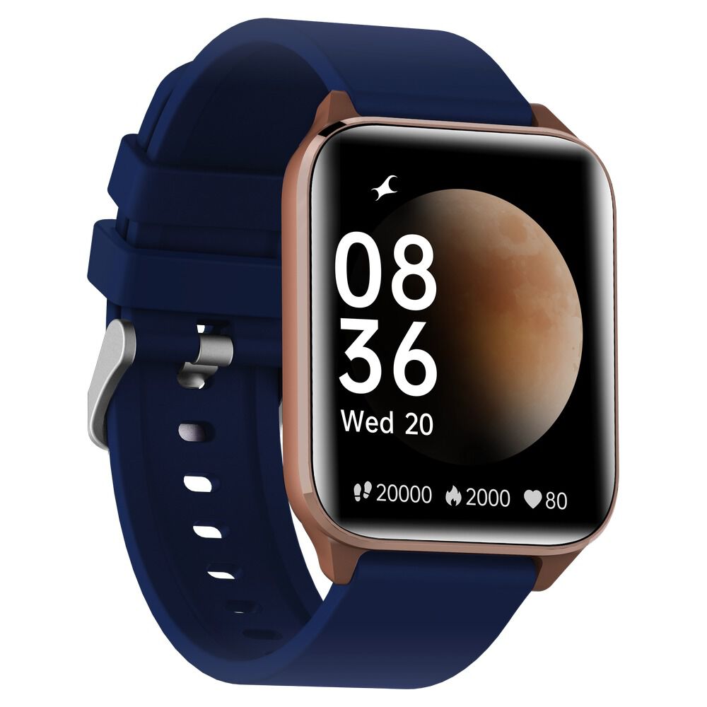 Buy Online New Fastrack Smartwatch Reflex Beat Plus with 4.27 cm UltraVU Display SpO2 Monitor with 60 Sports Modes 38082pp07 Fastrack