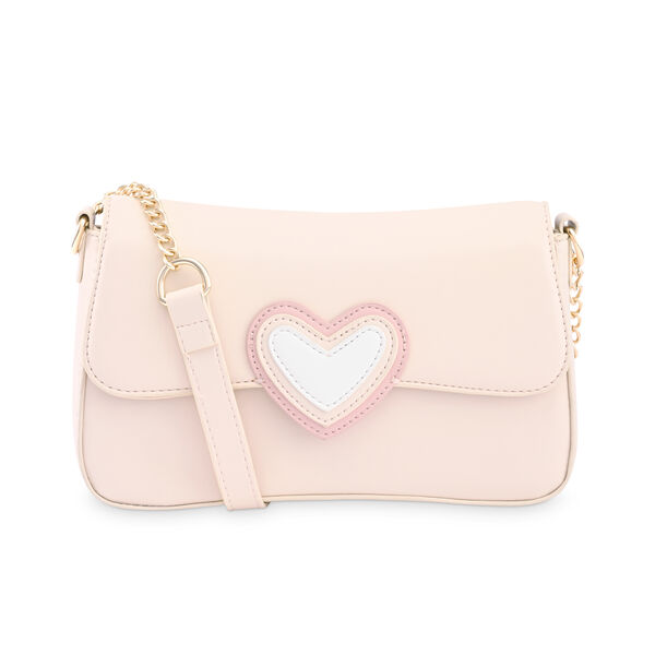 Fastrack HeartPop Shoulder Bag, Made with High-Quality Faux Leather, Versatile and Durable Design, Gold Metal Accents with Faux-Leather Shoulder Strap - image number 1