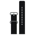 Fastrack Smart Black Silicone Bubble Strap 22 mm - image number 0