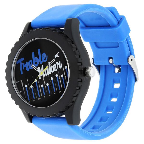 Fastrack Quartz Analog Black Dial Silicone Strap Watch for Girls - image number 1