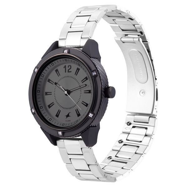 Fastrack Varsity Anthracite Dial Quartz Analog Watch for Girls - image number 2