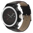 Fastrack Quartz Analog Black Dial Leather Strap Watch for Guys - image number 1