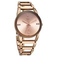 Vyb Striker By Fastrack Quartz Analog Rose Gold Dial Metal Strap Watch For Girls - image number 1