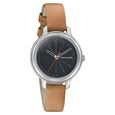 Fastrack Quartz Analog Black Dial Leather Strap Watch for Girls - image number 0