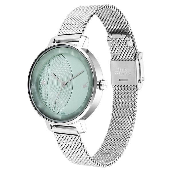 Fastrack Younique Quartz Analog Blue Dial Stainless Steel Strap Watch for Girls - image number 3