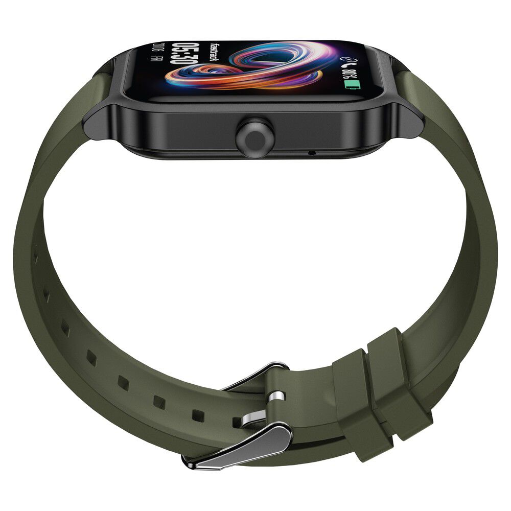 Fastrack Reflex Charge Olive Sleek UltraVU Display Sleep