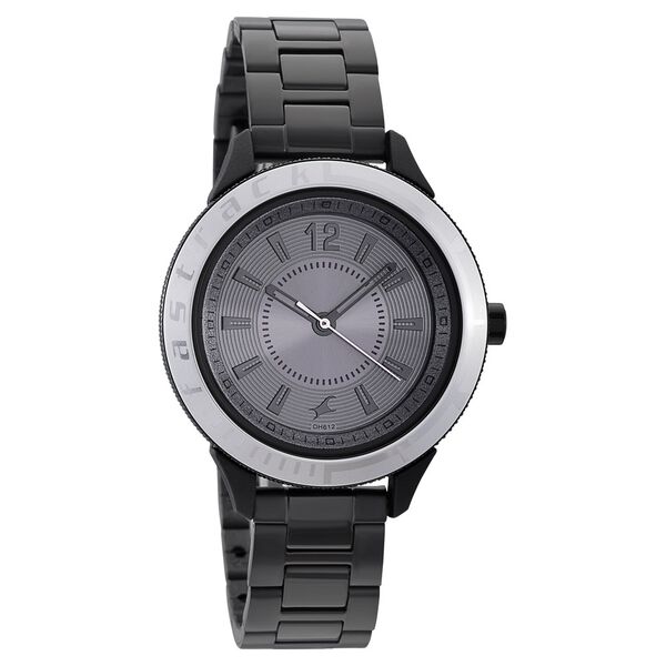 Fastrack Varsity Anthracite Dial Quartz Analog Watch for Girls - image number 0