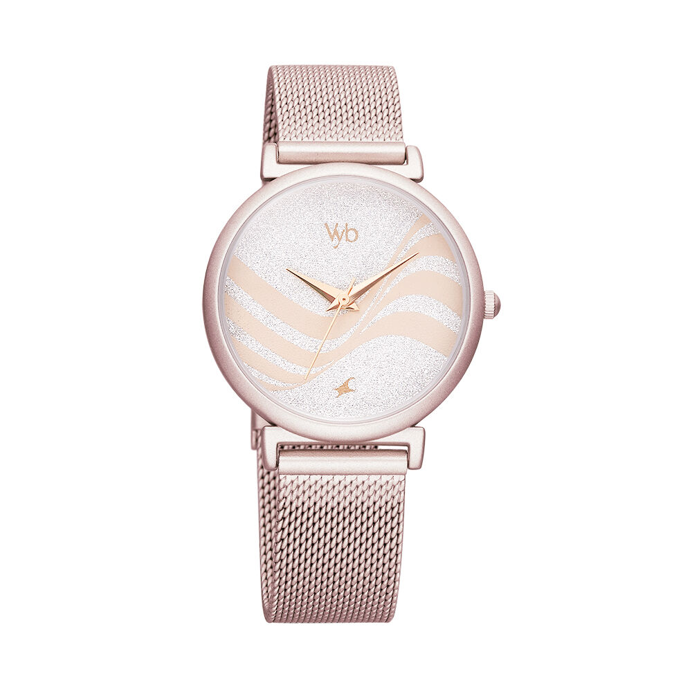 Stainless steel clearance back quartz femme