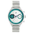 Fastrack Denim Quartz Multifunction Blue Dial Denim Strap Watch for Girls
