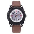 Fastrack Quartz Analog Silver Dial Leather Strap Watch for Guys - image number 1