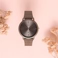 Fastrack Vyb Bliss Quartz Analog Brown Dial Metal Strap Watch For Girls - image number 0