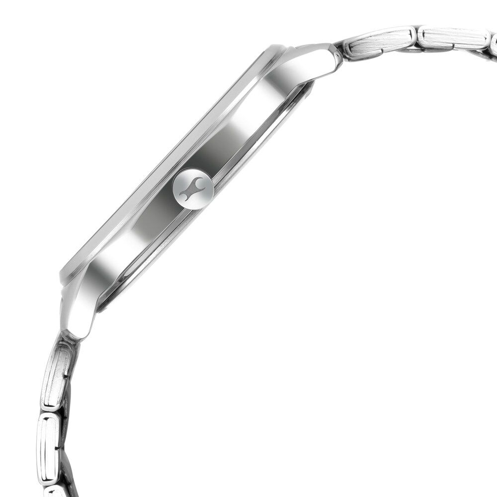 Fastrack silver hotsell analog watch price