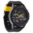 Fastrack Quartz Analog Black Dial Silicone Strap Watch for Unisex - image number 1