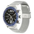 Fastrack Denim Quartz Analog with Day and Date Black Dial Stainless Steel Strap Watch for Guys - image number 2