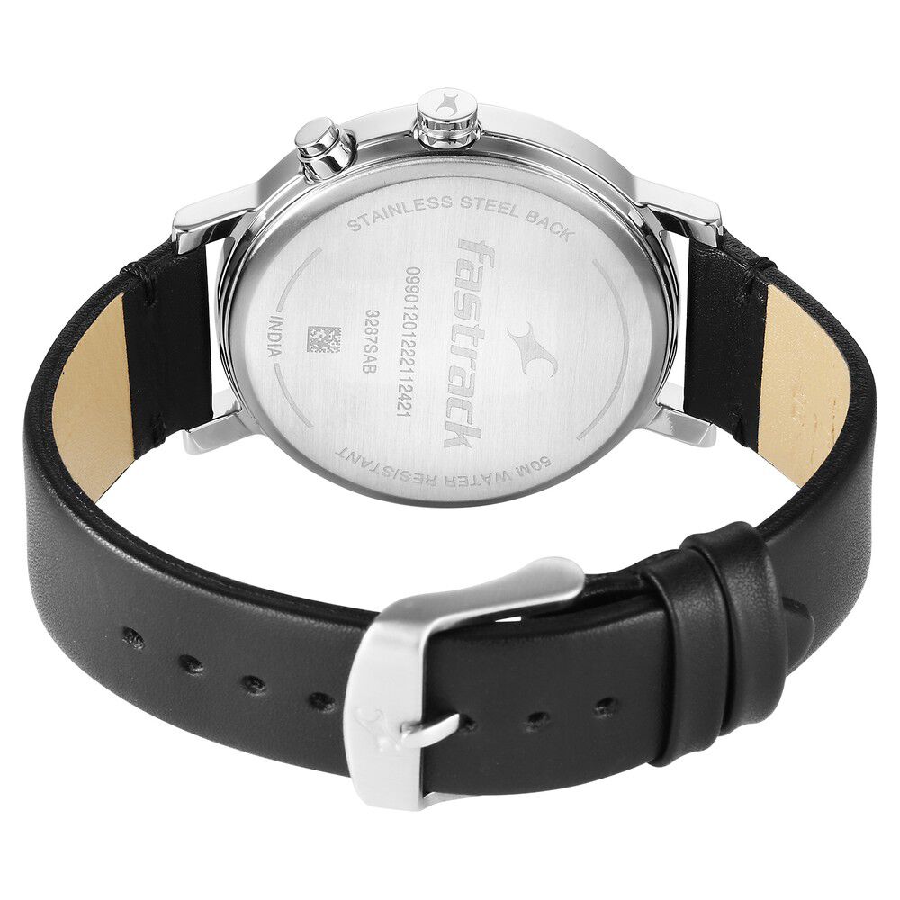 Fastrack stainless steel back water resistant quartz store