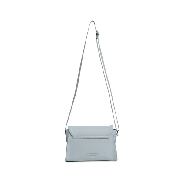 Fastrack Textured Sling Bag for Women | Chic Crossbody Bag for Girls, Ladies, Women | Spacious Bag with Slip Pocket Made of High-Quality Faux Leather (Powder Blue) - image number 2