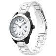 Fastrack Modular Quartz Analog Silver Dial Stainless Steel Strap Watch for Girls - image number 2