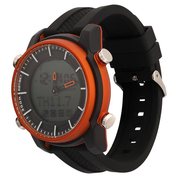Fastrack Digital Dial Silicone Strap Watch for Unisex - image number 2