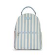 Pastel Stripe Canvas Backpack - image number 0