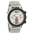 Fastrack Denim Quartz Analog with Day and Date Beige Dial Stainless Steel Strap Watch for Guys - image number 1