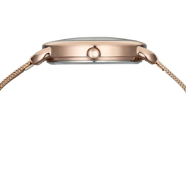 Vyb Classiqu� By Fastrack Quartz Analog Maroon Dial Rose Gold Stainless Steel Strap Watch For Girls - image number 7
