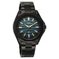 Vyb Drift By Fastrack Quartz Analog Blue Dial Black Stainless Steel Strap Watch For Guys - image number 2